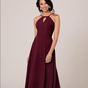 Sorella Vita Halter dress style 9270 size 16 burg